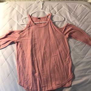 A great open shoulder long sleeve!